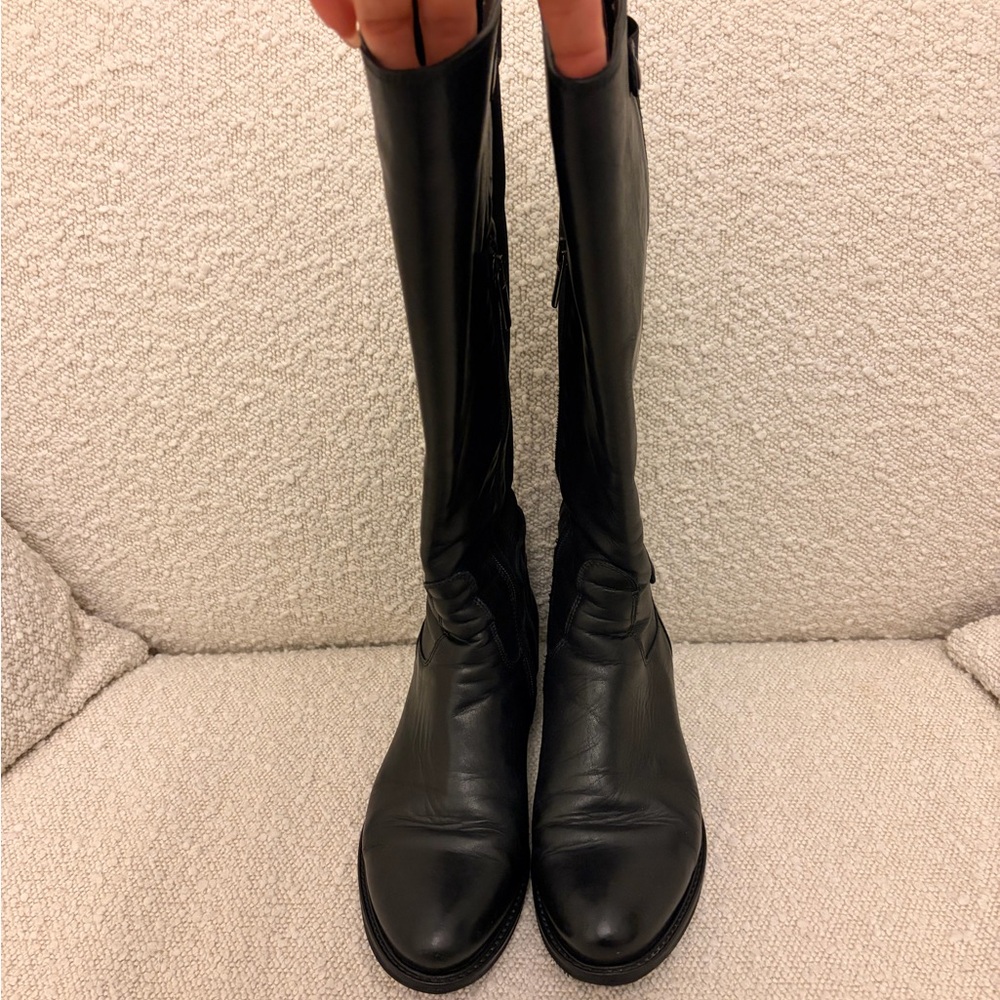 Ron White Shelby Leather Riding Boots